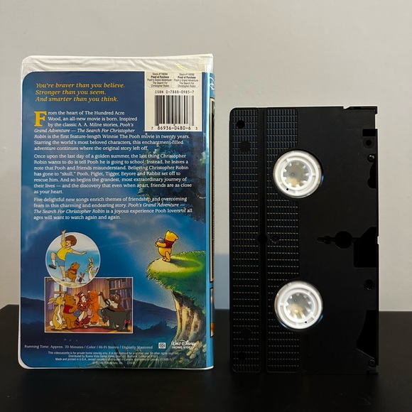 Disney’s Pooh’s Grand Adventure VHS - Picture 2 of 2